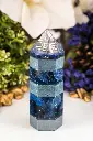 Hexagon Orgonit Obelisk "Arctic Veil"