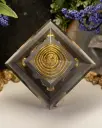 Gizeh Orgonit Pyramide "Silberfluss"