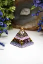 Classic Orgonit Pyramide "Ethereal Bloom"
