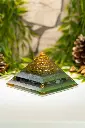 Gizeh Orgonit Pyramide "Goldene Balance des Waldes"