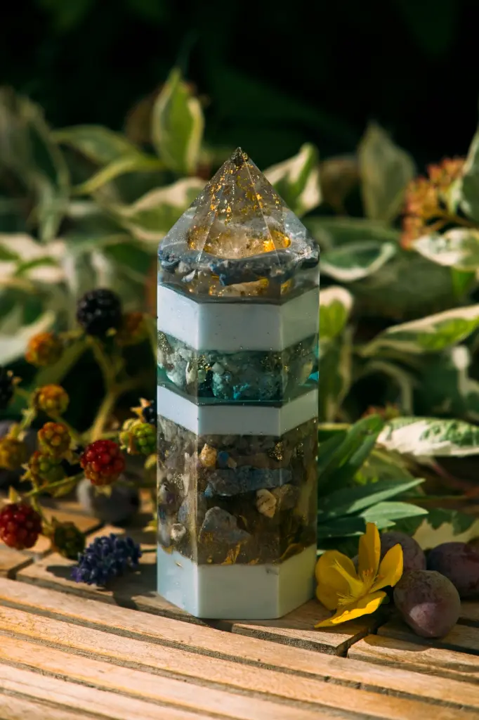 Hexagon Orgonit Obelisk "Nimrathil"