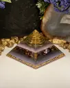 Gizeh Orgonit Pyramide "Amethystrose" 