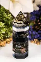 Hexagon Orgonite Obelisk "Harmonia Noctis"
