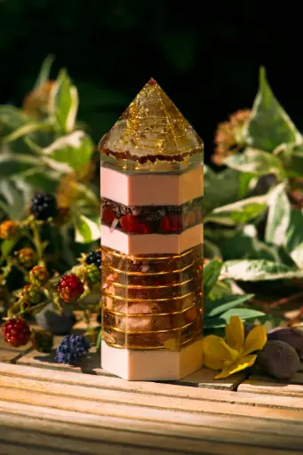 [SOO-250705-04M] Hexagon Orgonit Obelisk "Fëaril"